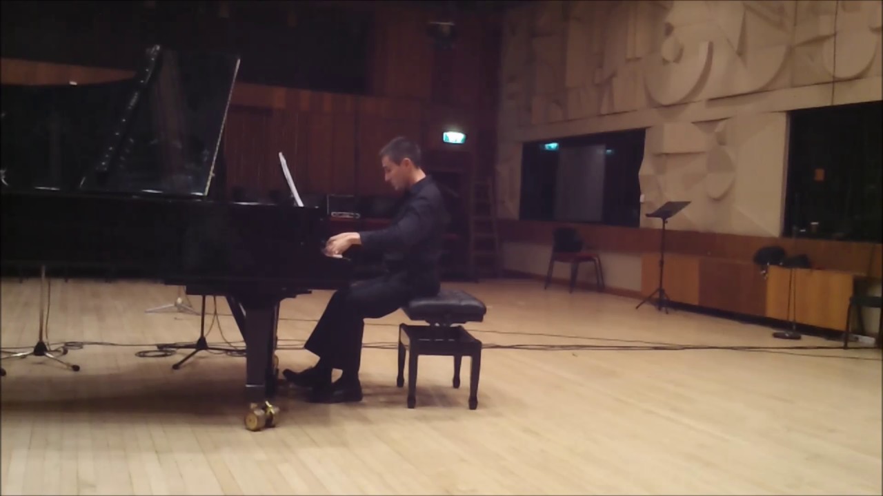 3 Character Pieces for piano solo - I. Dreamy