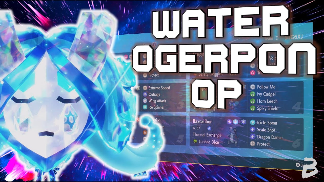 Is Water OGERPON The Best Form For VGC 2023 Regulation E???