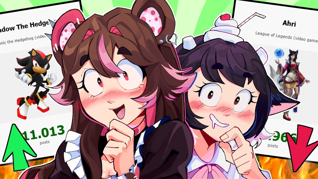 Qual desses personagens têm mais... O QUÊ!? | RULE34DLE