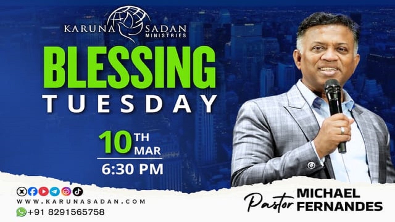 20260310 | KSM | Blessing Tuesday Service | [ LIVE 🔴 ] Pastor Michael Fernandes