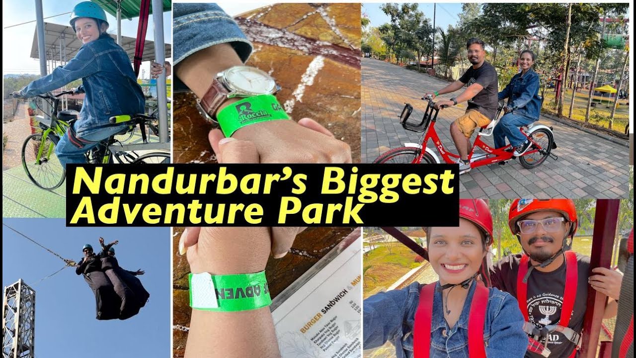 A day in Roccia Adventure Park, Nandurbar district near Surat | Nandurbar's Biggest Adventure Park