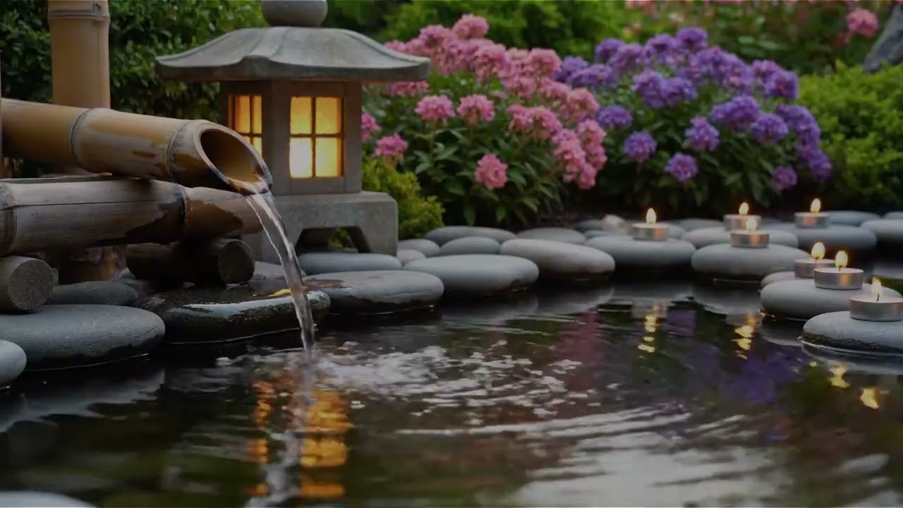 Soft Piano and Water Ambience 🌿 Calm Music for Anxiety, Stress & Inner Peace