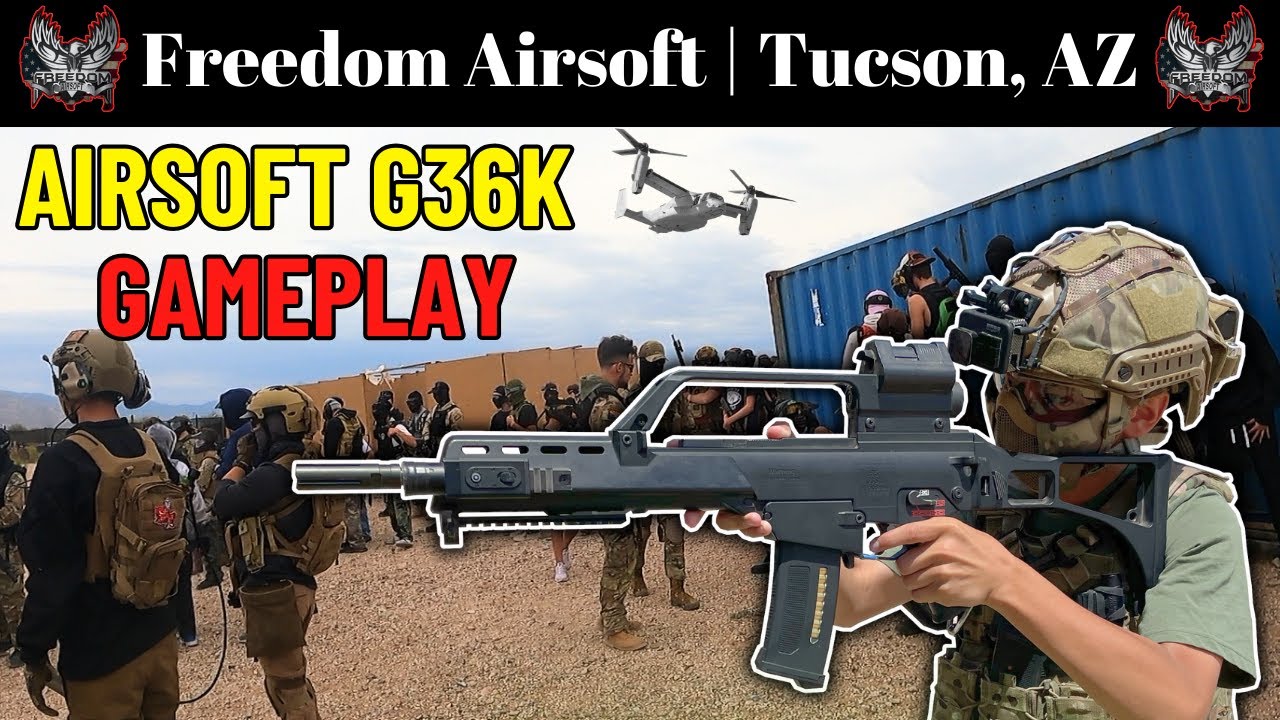 Airsoft KWA G36K Gameplay | Freedom Airsoft of Tucson