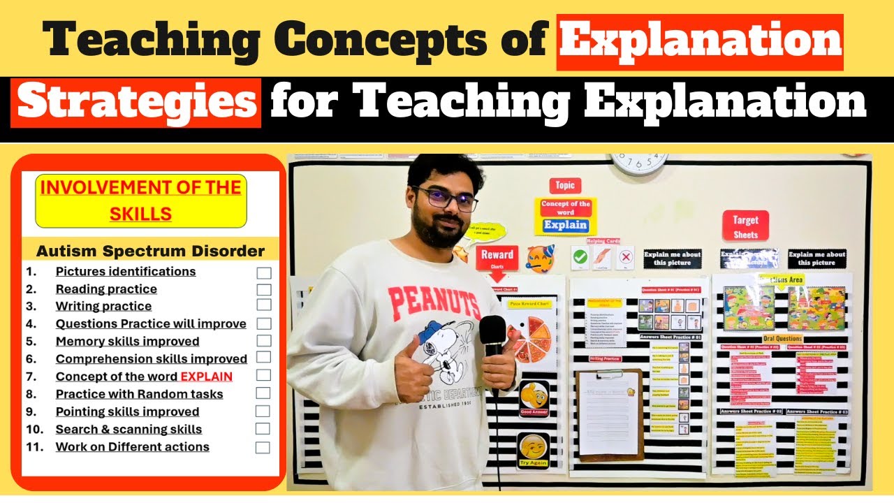 Teaching Concepts/Strategies of Explanation | Autism | #youtubeshorts #shorts #short