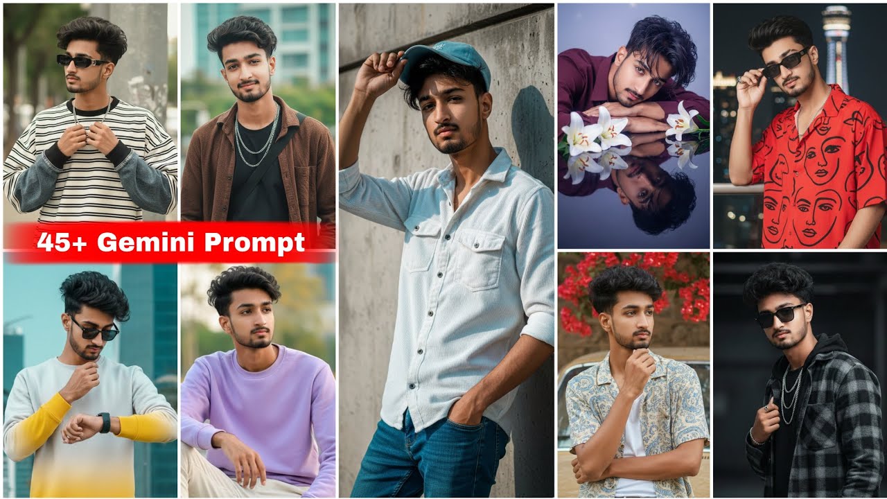 45+ TRENDING 🔥GEMINI AI PROMPTS | NEW GEMINI AI PROMPTS FOR BOYS 😎