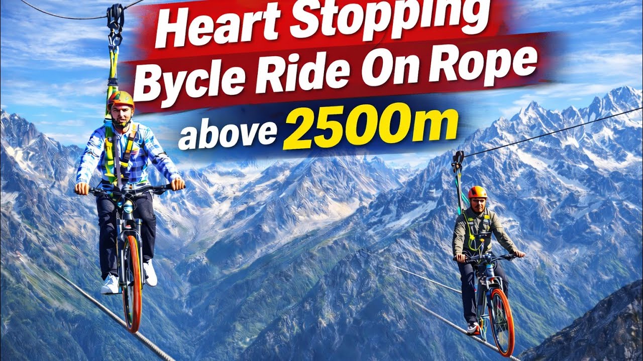 Scariest Ride of My Life | Cycling on a Rope at 2500m | Karting | Georgia Tour | Ep-9
