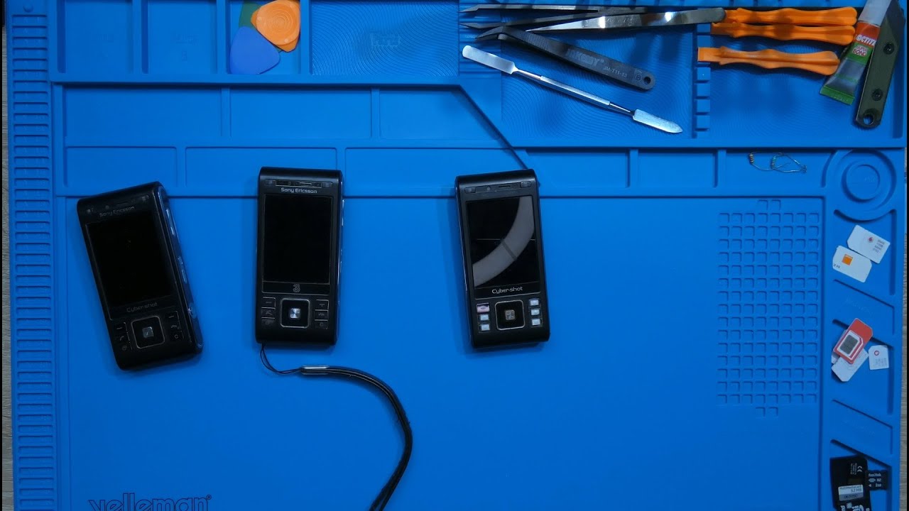 Разборка Sony Ericsson C905