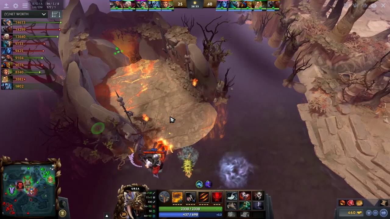 Fnatic.Meracle Ursa 26/6/19 - Mski-X.WinteR Batrider MMR