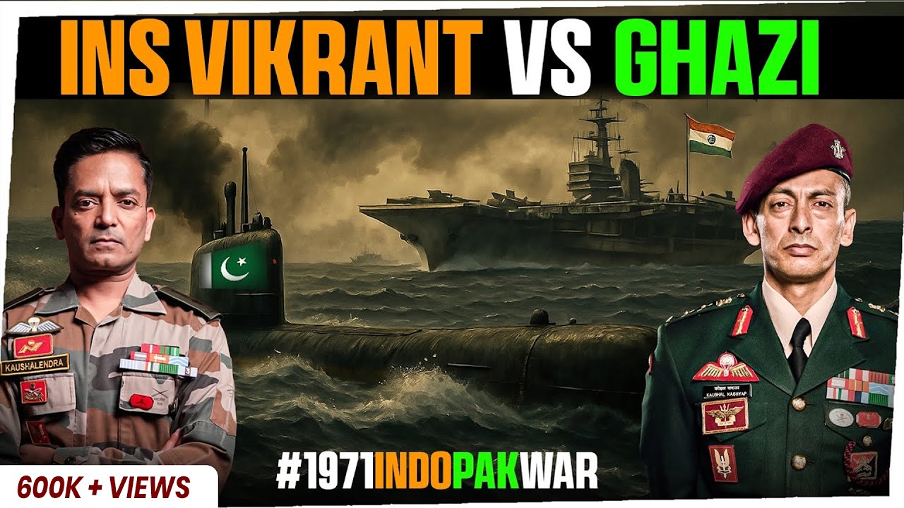 The Hunt for INS Vikrant | How India Outsmarted Pakistan’s Deadliest Submarine – PNS Ghazi