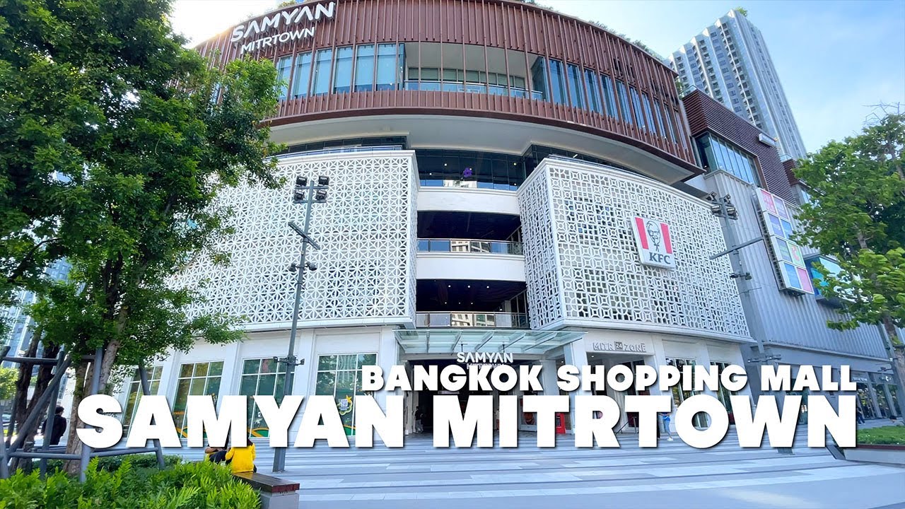 SAMYAN  MITRTOWN Shopping mall in Bangkok / Shooping area & Food Court