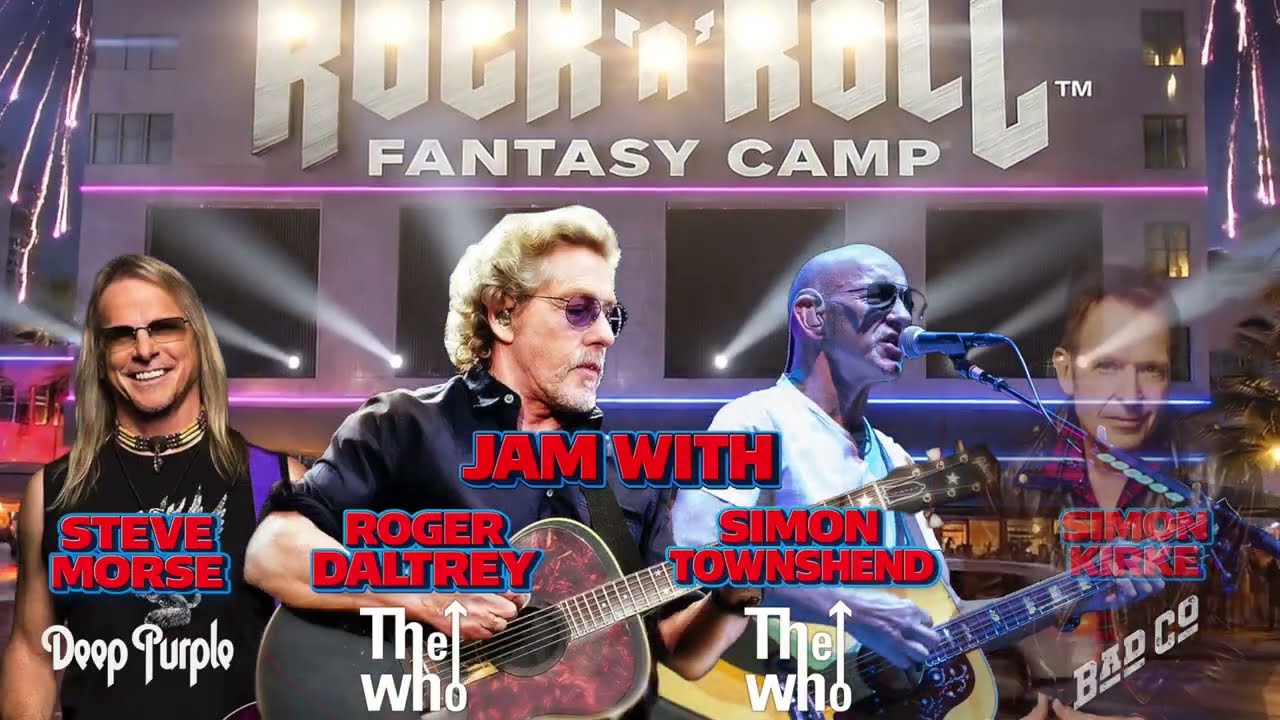 JAM WITH ROGER DALTREY - APRIL 2026!