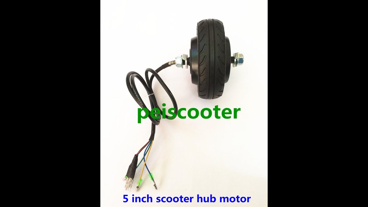 5 inch BLDC hub motor scooter skateboard motor phub-52