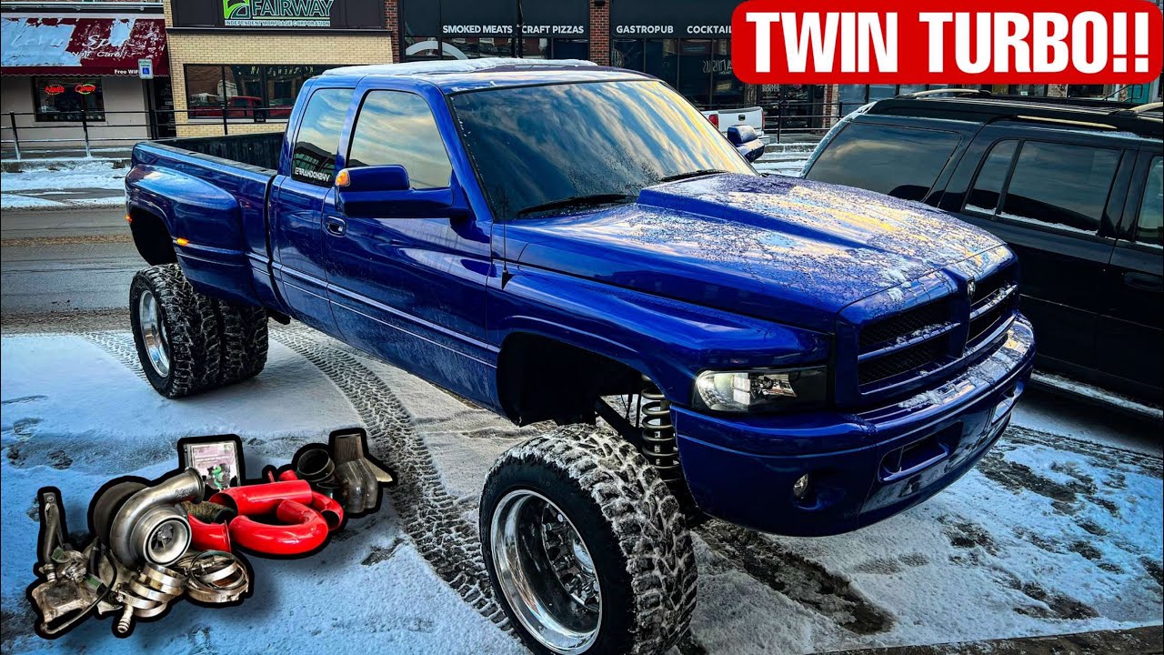 Я купил комплект Twin Turbo для моего Cummins 2-го поколения!