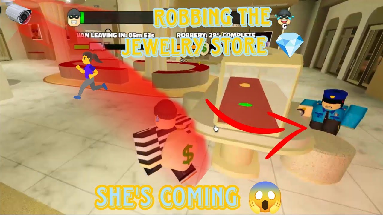 🏠💰 ROBBING HOUSES & A JEWELRY STORE in ROBLOX ROB IT! 💰🏠