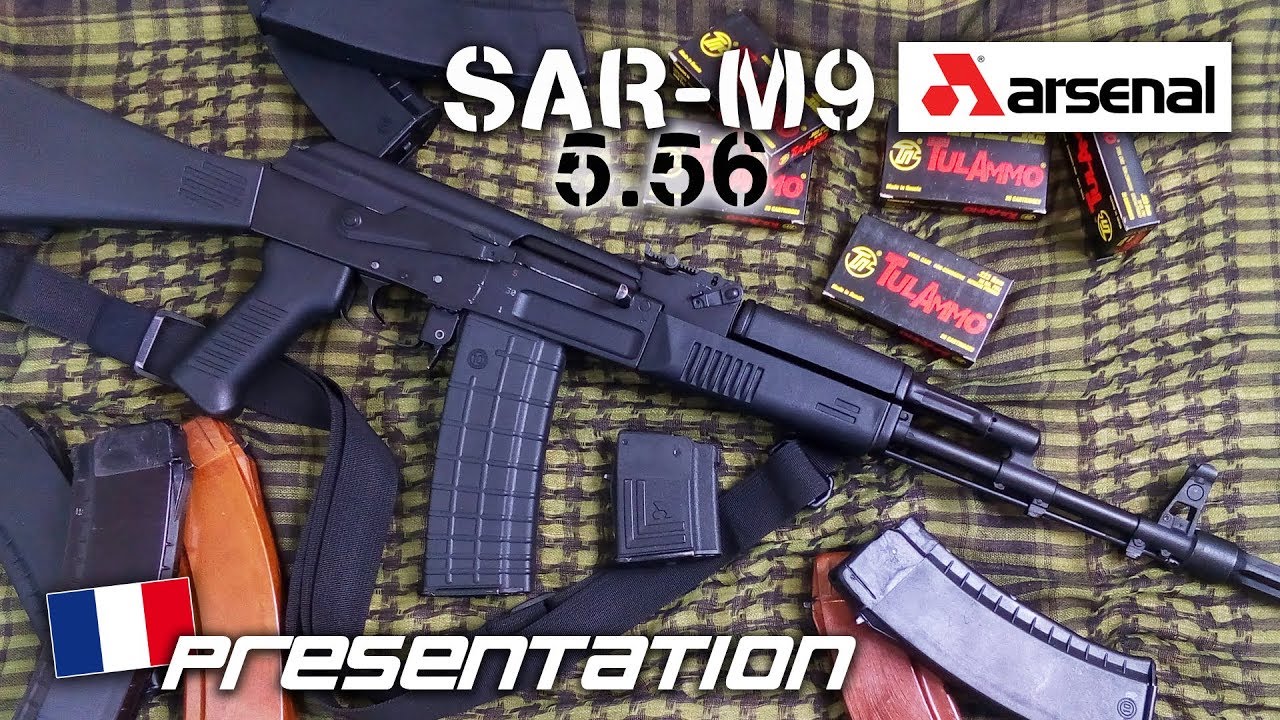 Présentation AK Arsenal SAR-M9 calibre 223
