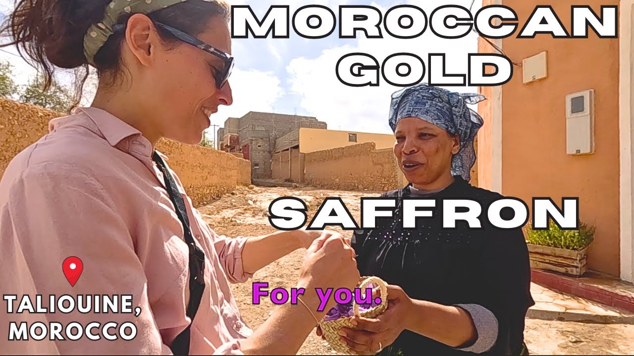 THE RED GOLD OF MOROCCO: SAFFRON MADE IN TALIOUINE | MOROCCAN ROAD TRIP | MOROCCO TRAVEL GUIDE
