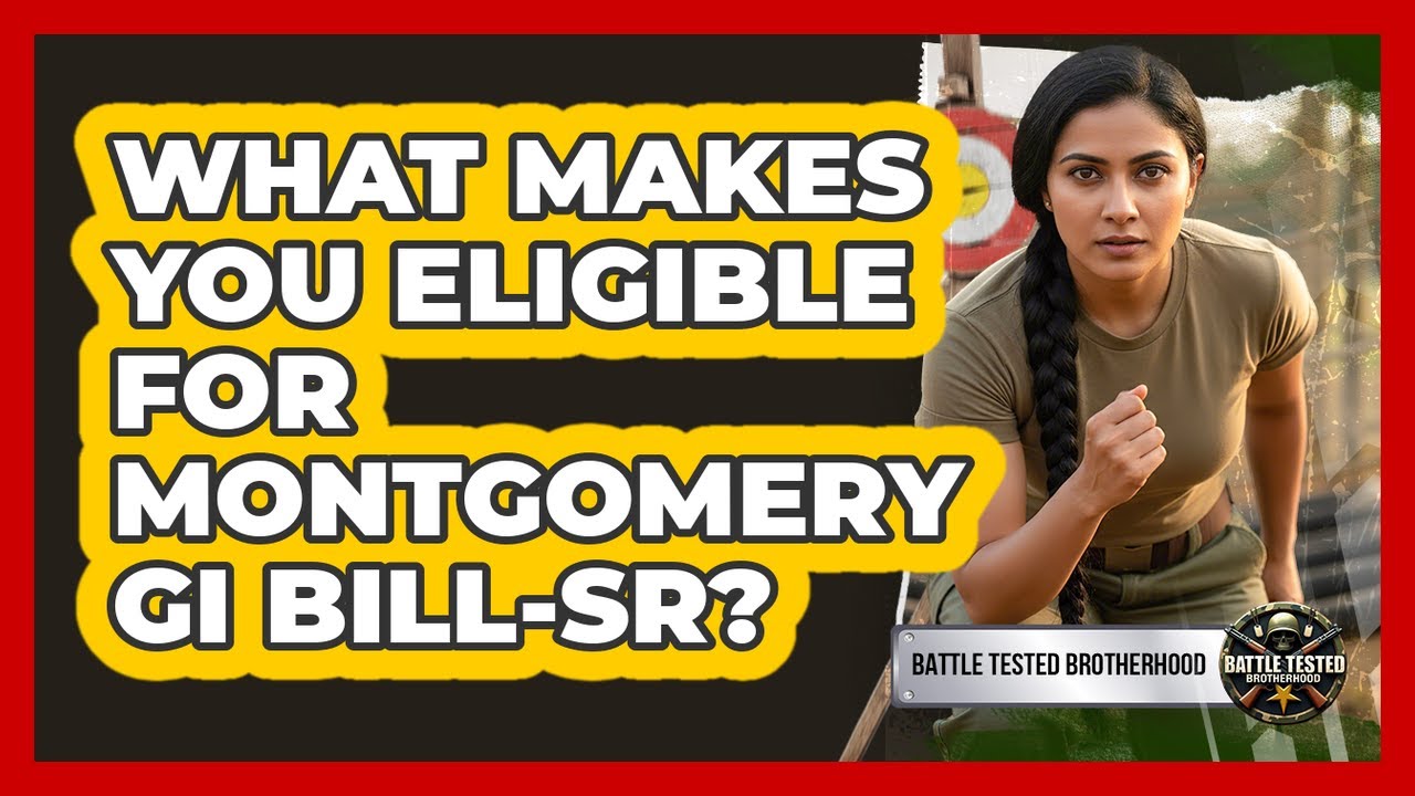 What Makes You Eligible For Montgomery GI Bill-SR?