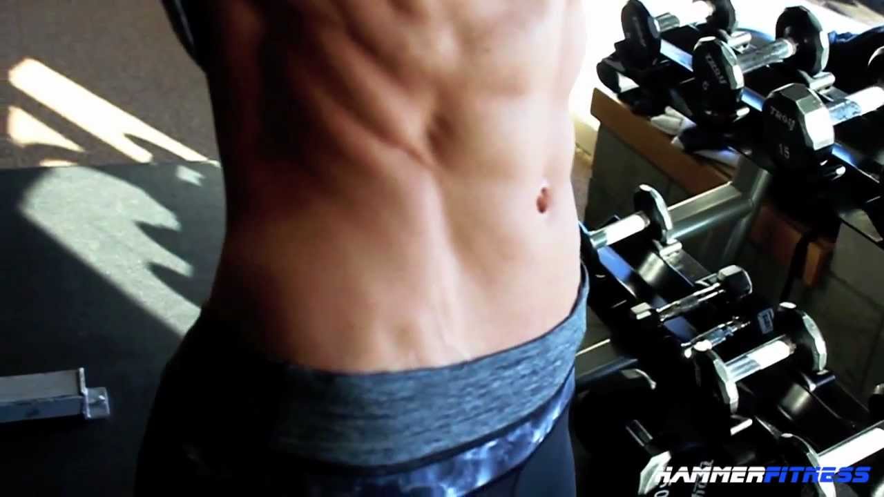 Ripped Female Model
