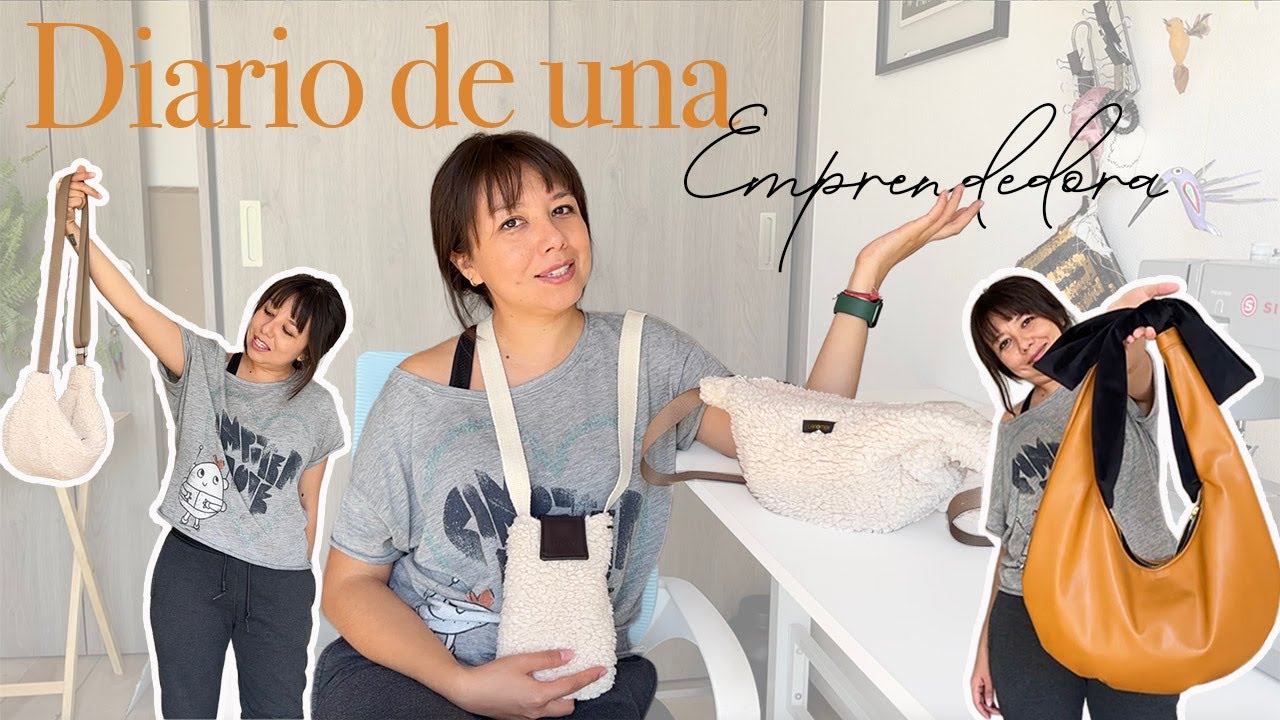 Diseñando nuevos bolsos para el invierno, tal vez no los venda 🪡✨  | Small Business by K 💗