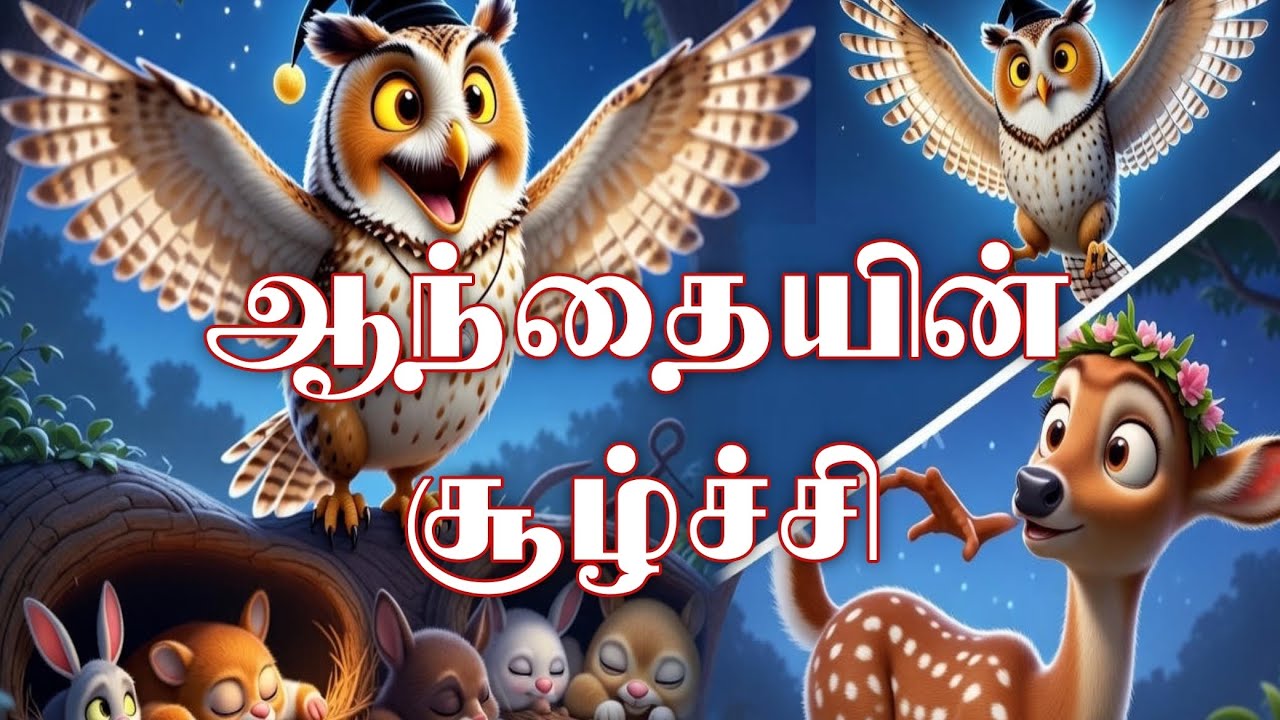 ஆந்தையின் சூழ்ச்சி||Aathi Fairy tales