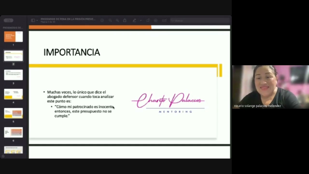 PROGNOSIS DE LA PENA EN EL REQUERIMIENTO DE PRISIÓN PREVENTIVA