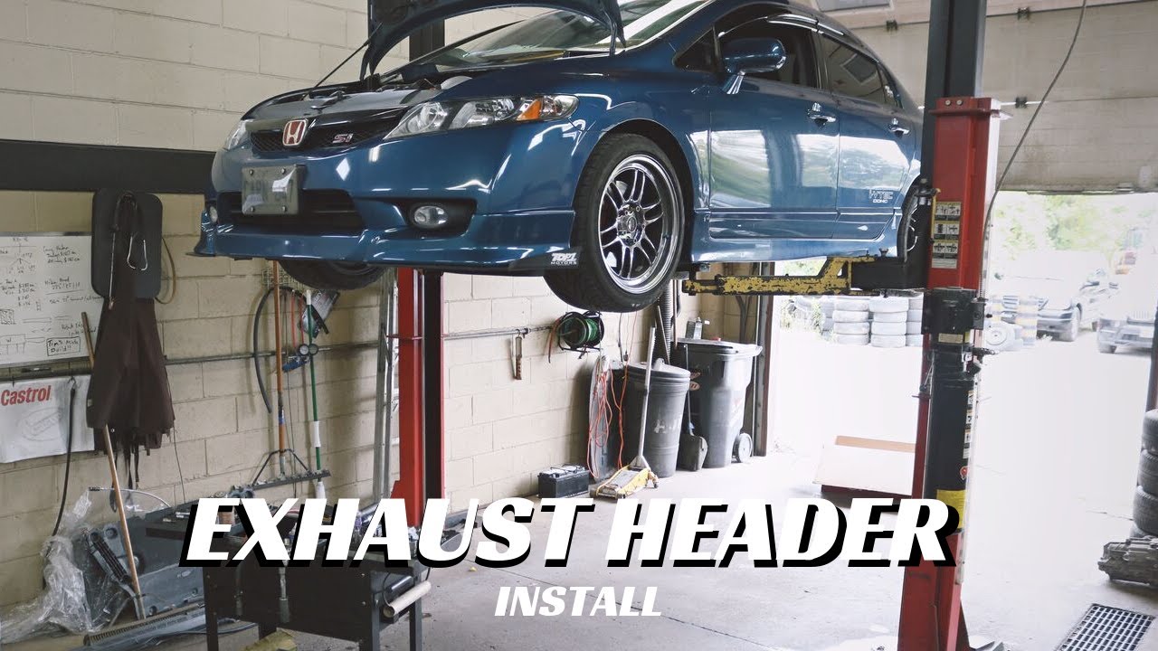 Skunk2 Alpha Header Gets Installed! - Civic Si