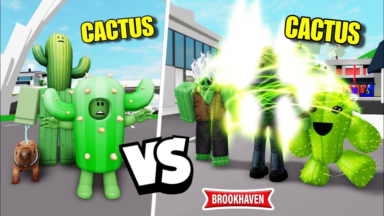 TEAM CACTUS VS TEAM CACTUS 😈 ! (EP1) BROOKHAVEN - ROBLOX