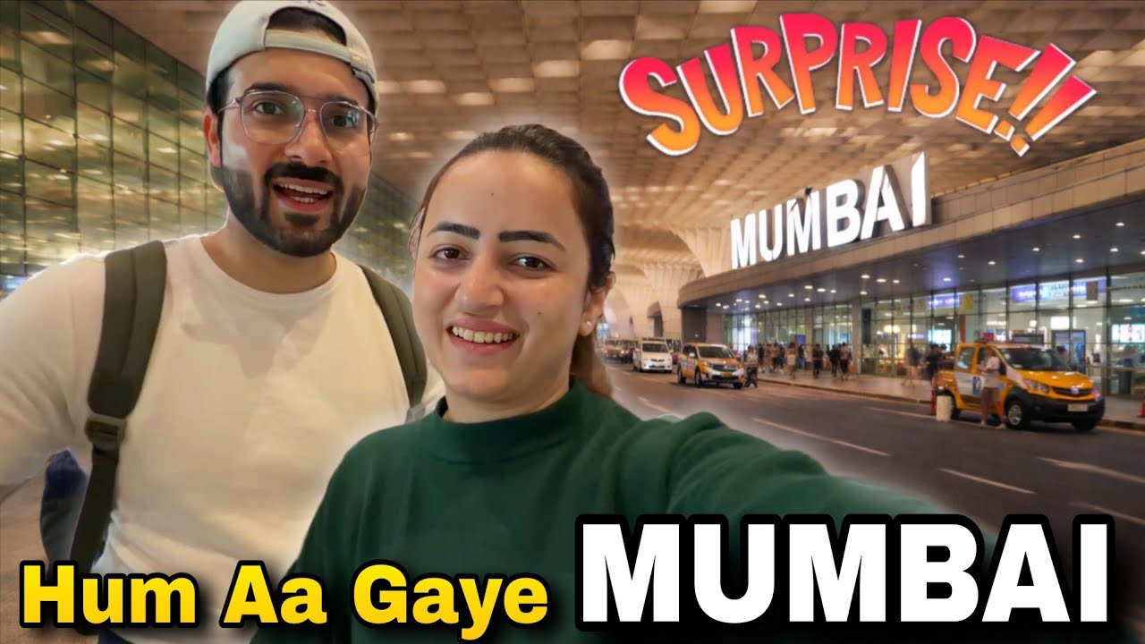 Hum Aa Gaye Mumbai Surprise Dene || Hum Aaye Baby Ki Function Me || Jyotika and Rajat