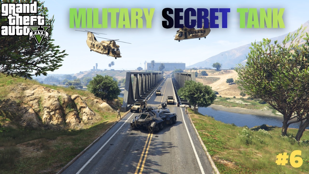 I STOLE MILITARY SECRET TANK | GTA 5 #6
