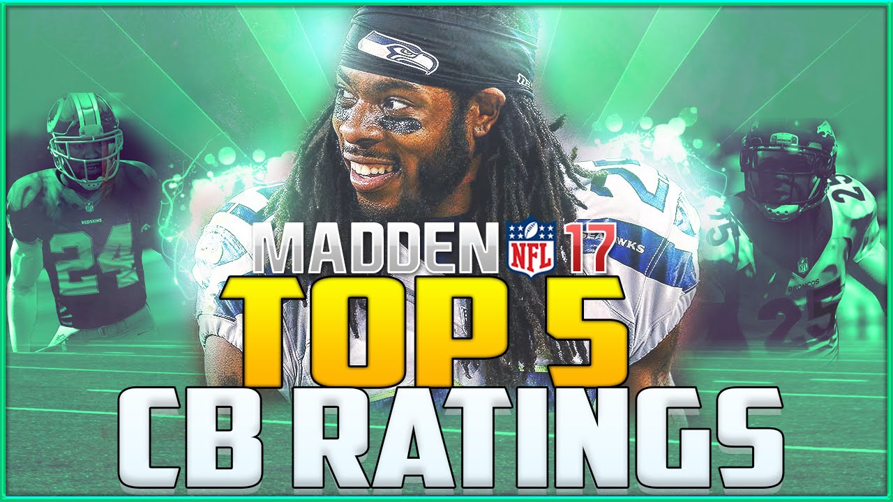 Madden NFL 17 Ratings: Top 5 Cornerbacks!