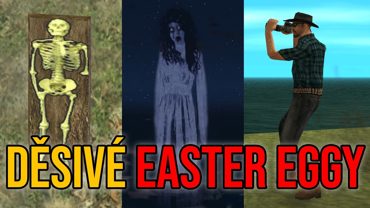 Temné a Děsivé Easter Eggy v GTA