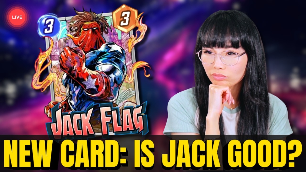 Testing Out Jack Flag So You Don't Have To 😘 Marvel Snap (live stream)