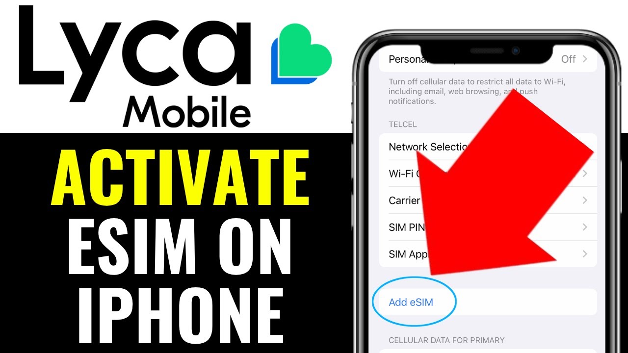 How to Activate Lyca Mobile eSIM on iPhone 2025 (EASY GUIDE)