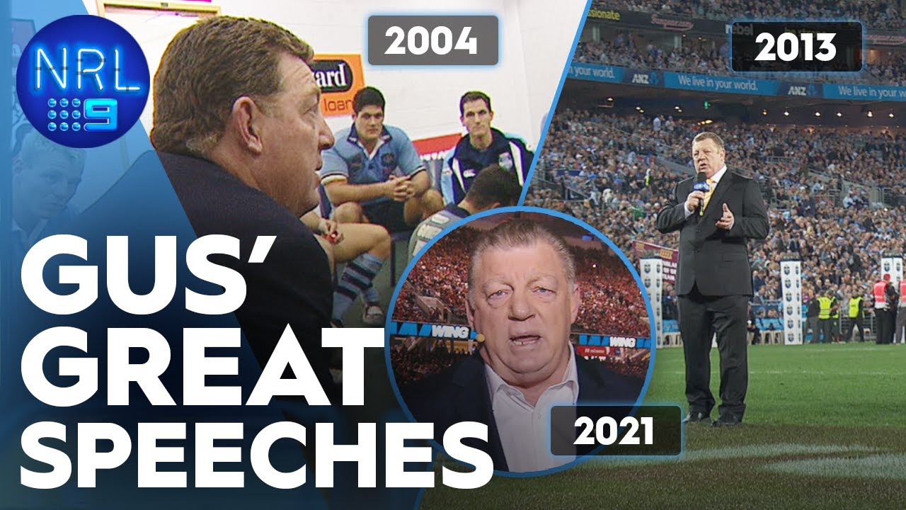 Gus Gould's greatest Origin speeches: From Coach to Commentator | NRL on Nine