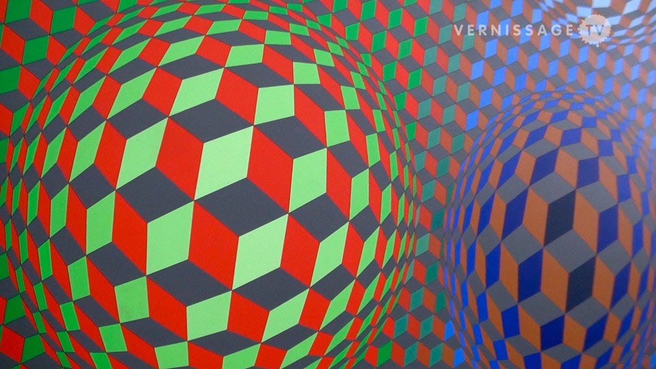 Victor Vasarely Retrospective at Museum Haus Konstruktiv Zürich