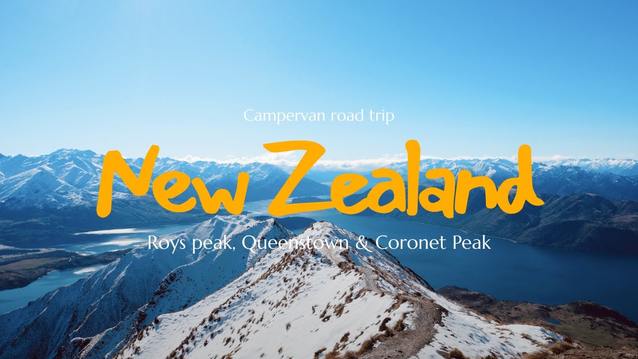 Winter Campervan Roadtrip NZ | Eps 2: Hiking Roys Peak, Skiing Coronet Peak & Exploring Queenstown!