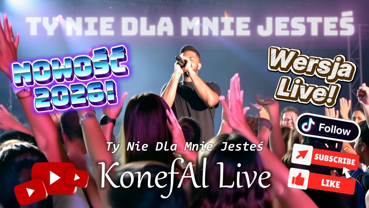KonefAl Live – VEXEL „Ty nie dla mnie jesteś” | NOWOŚĆ 2026