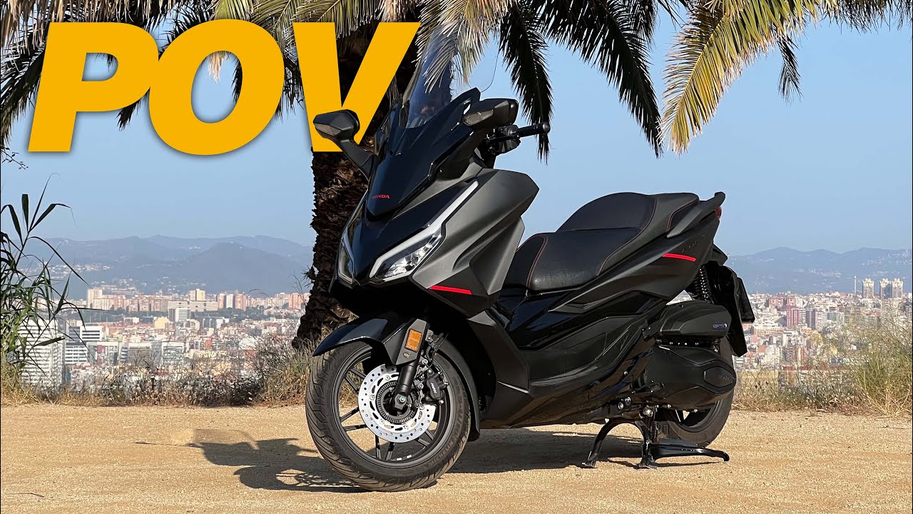 POV: nueva Honda Forza 350 2025. 🛵