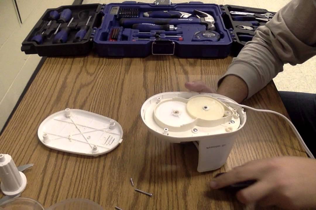 Disassembling a Food Processor