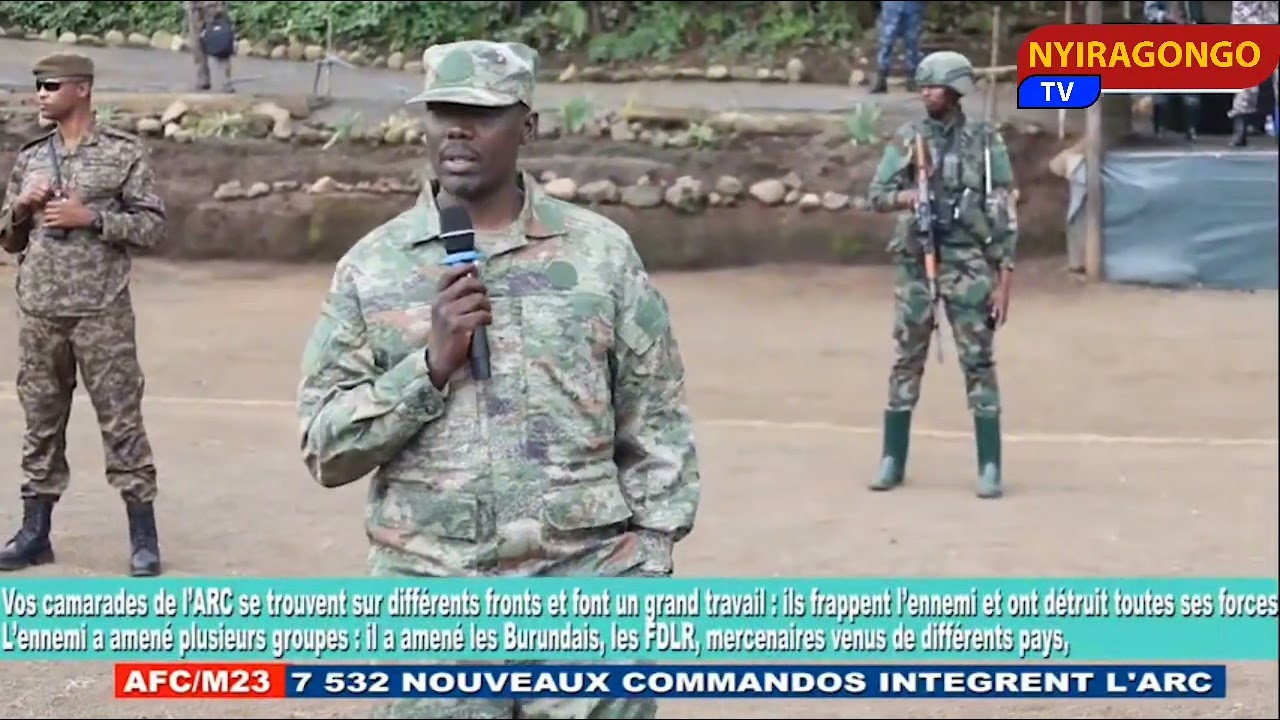 AFC/M23 : 7 532 nouveaux commandos jurent delibérer la RDC au sein de l'ARC