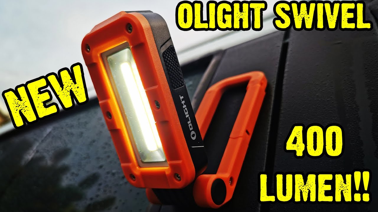 ULTIMATE GEAR SERIES | EDC TORCH | OLIGHT SWIVEL | 400 LUMEN