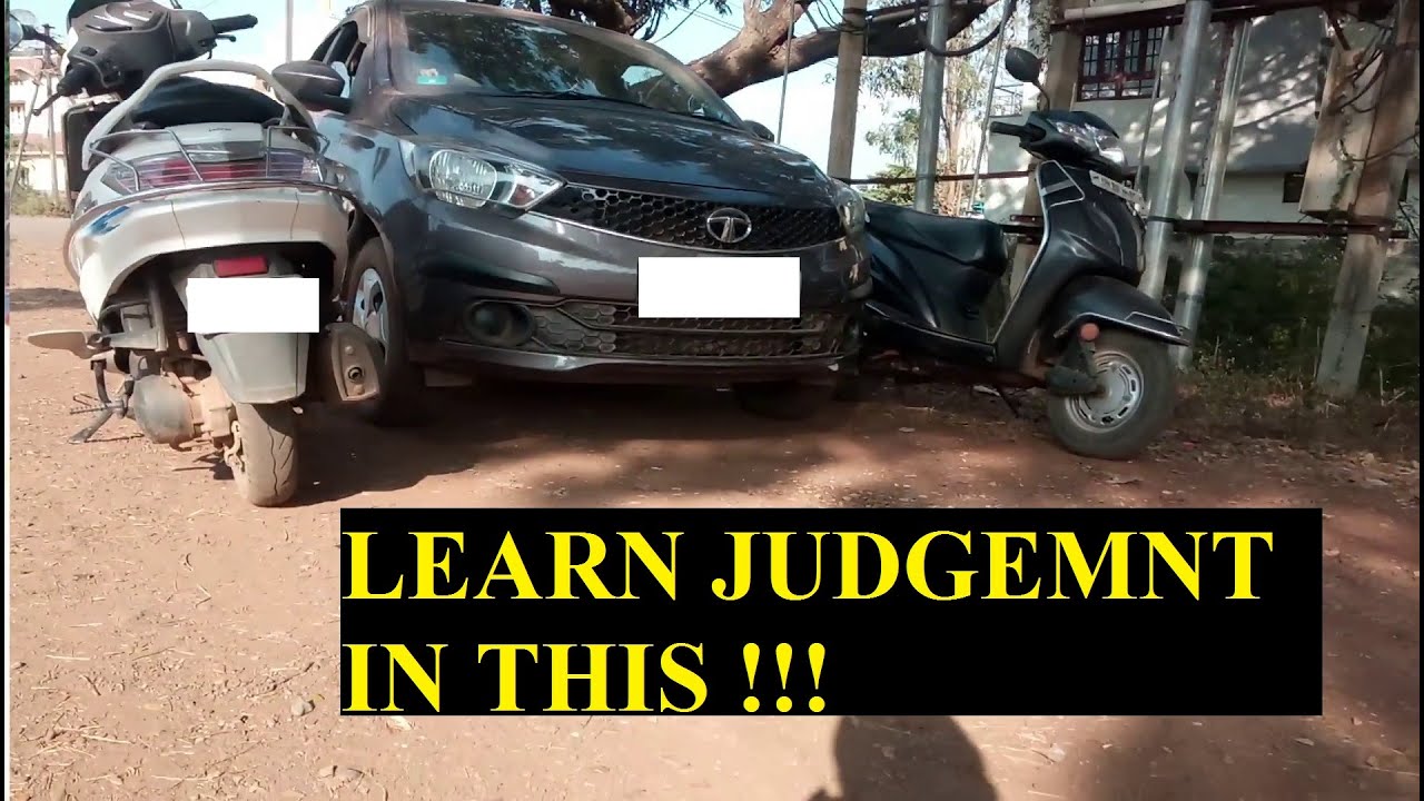JUDGEMENT OF CAR IN CONGESTED AREA | SAFE DRIVE | CAR JUDGEMENT IN THIN PASSAGE