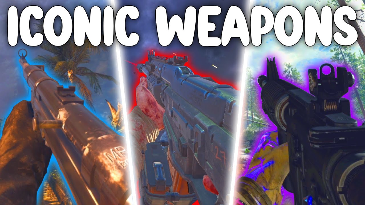 The MOST ICONIC WEAPON on Every Cod Zombies Game