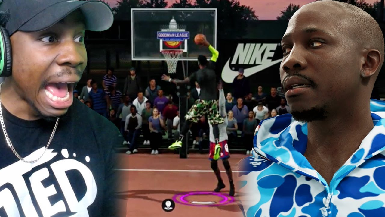 Забиваю данк через QJB в моём прямом эфире! Геймплей NBA Live 19 Live Run