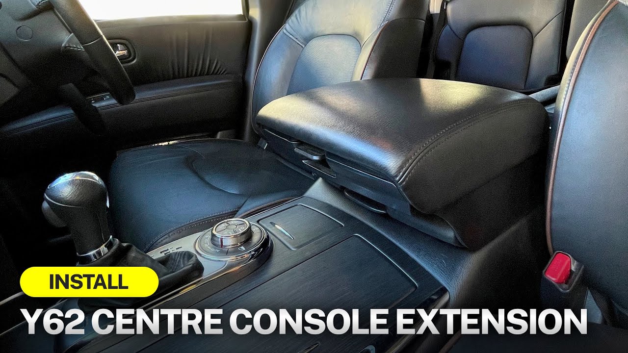 Nissan Patrol Y62 Centre Console Extension Fitment How-To