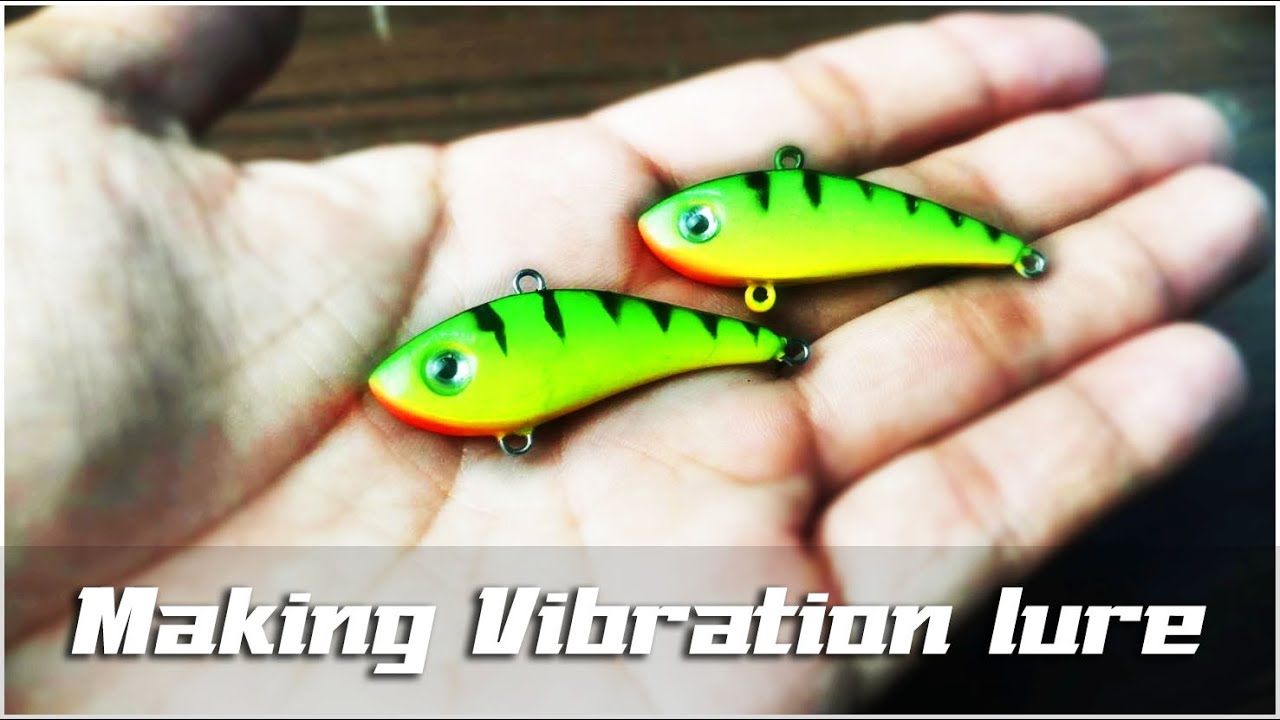 Lure making Vibration - ทำเหยื่อปลอมกระดี่ไม้สำหรับตกปลากะพงและตกปลากระสูบ