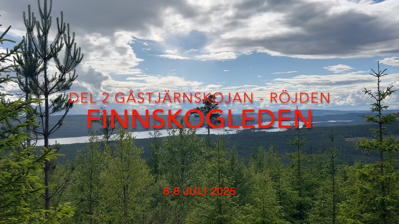 Finnskogleden del 2 Gåstjärnskojan - Röjden