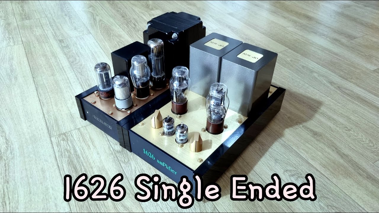 1626 SINGLE ENDED POWER AMP - 파가니니(현과 기타를 위한 트리오)