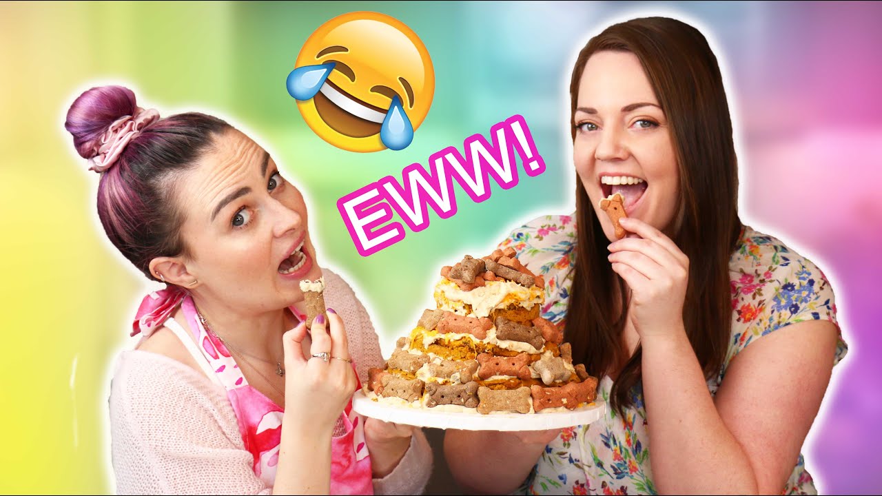Cake Decorating with a BLIND Girl! ft. Molly Burke