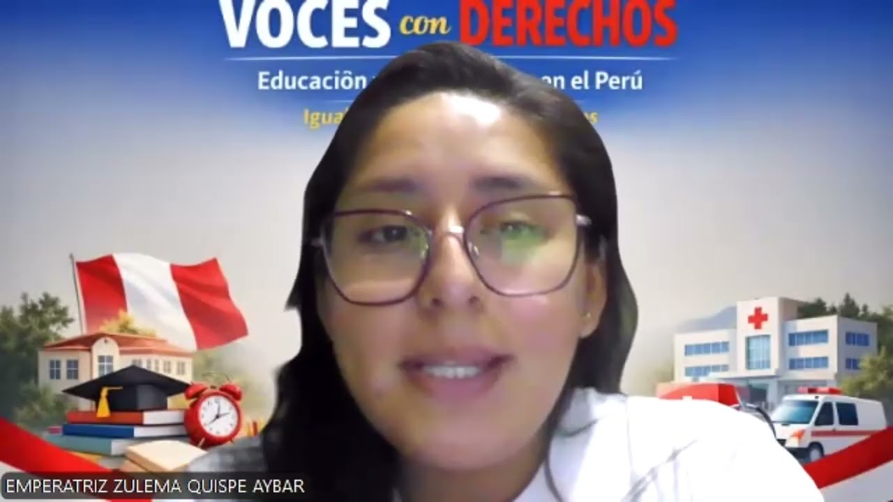 Voces con Derechos:  tema sobre la igualdad de la calidad de educación y salud pública en el Perú